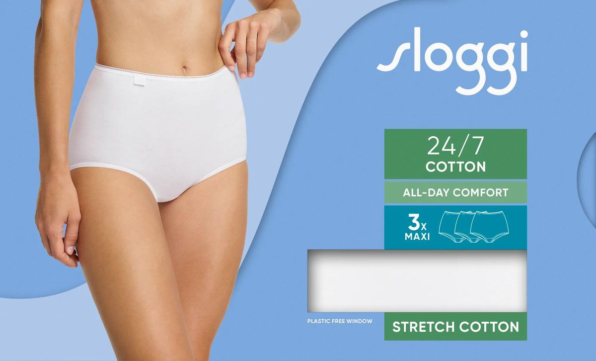 sloggi 24/7 Cotton Maxi C3P
