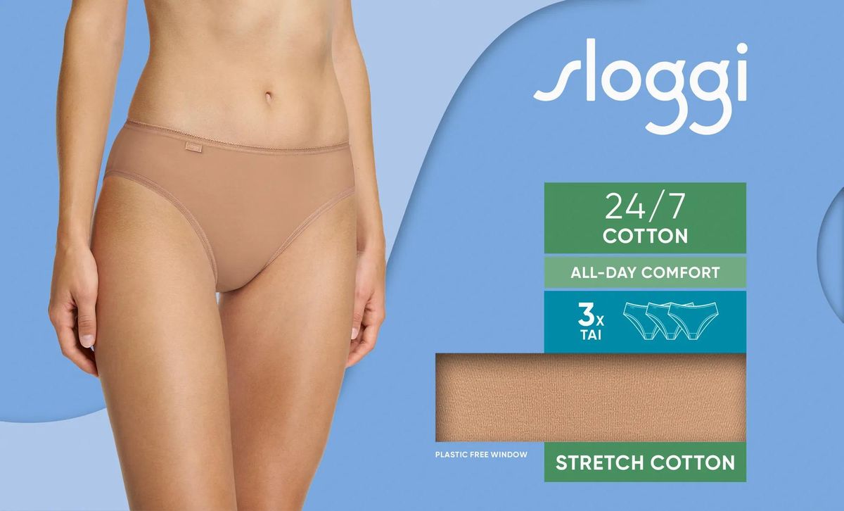 sloggi 24/7 Cotton Tai C3P