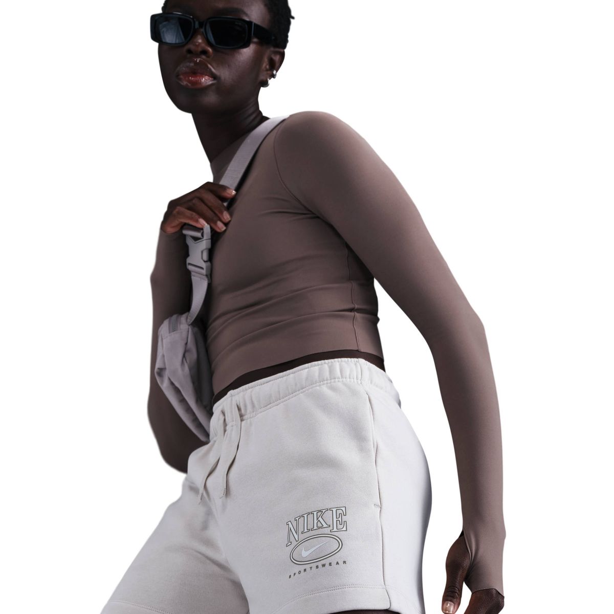 W NSW CLUB FLC FT MR 4" GX SHT