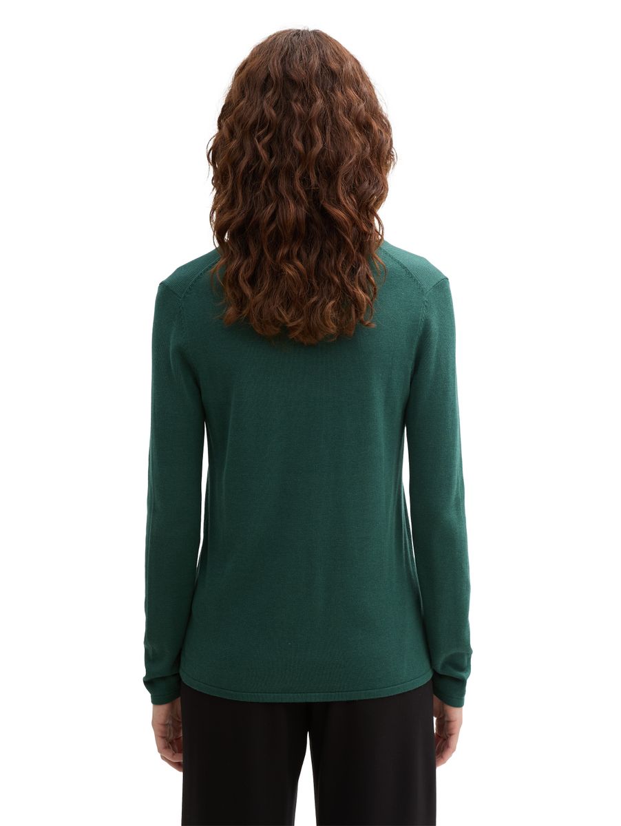 Strickpullover mit V-Ausschnitt