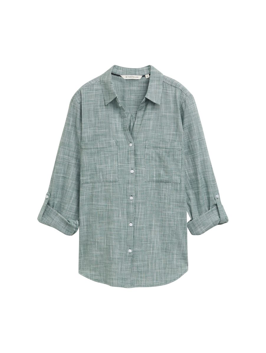 Bluse mit Brusttaschen
