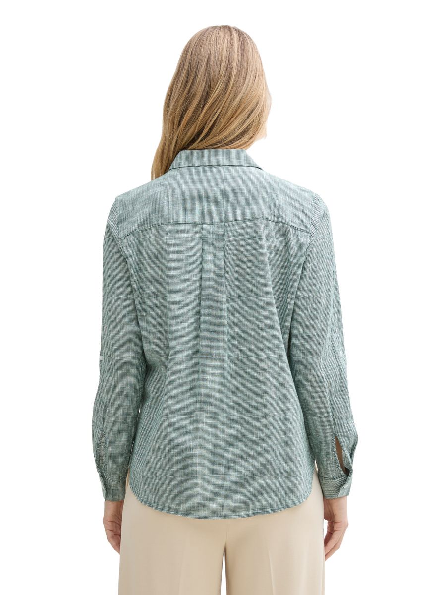 Bluse mit Brusttaschen