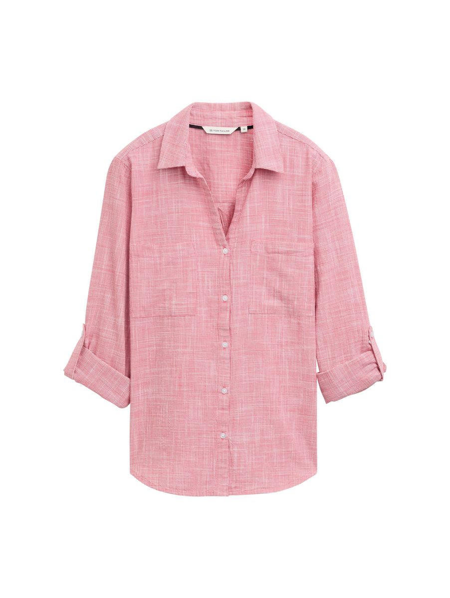 Bluse mit Brusttaschen