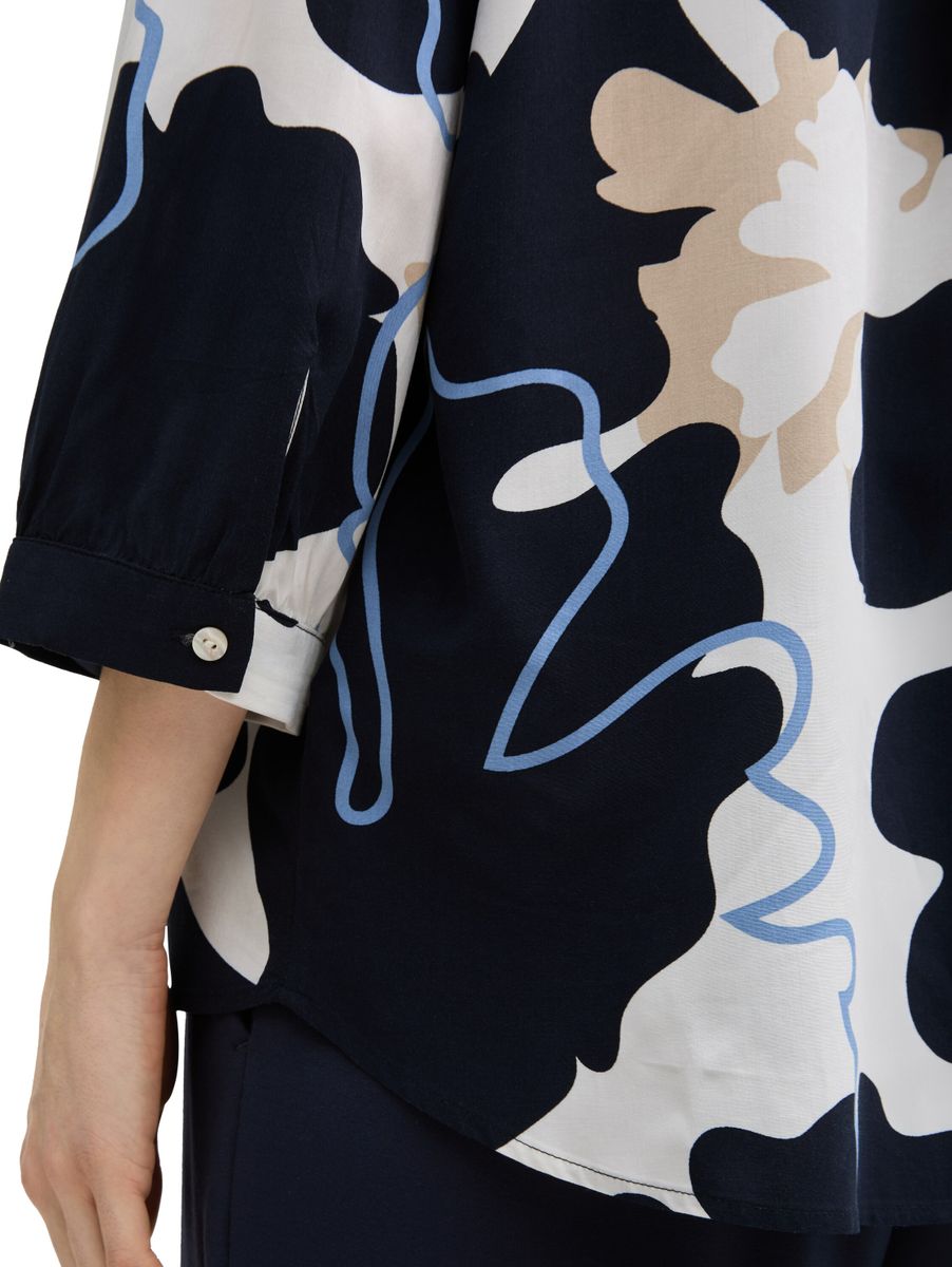 Bluse mit Muster