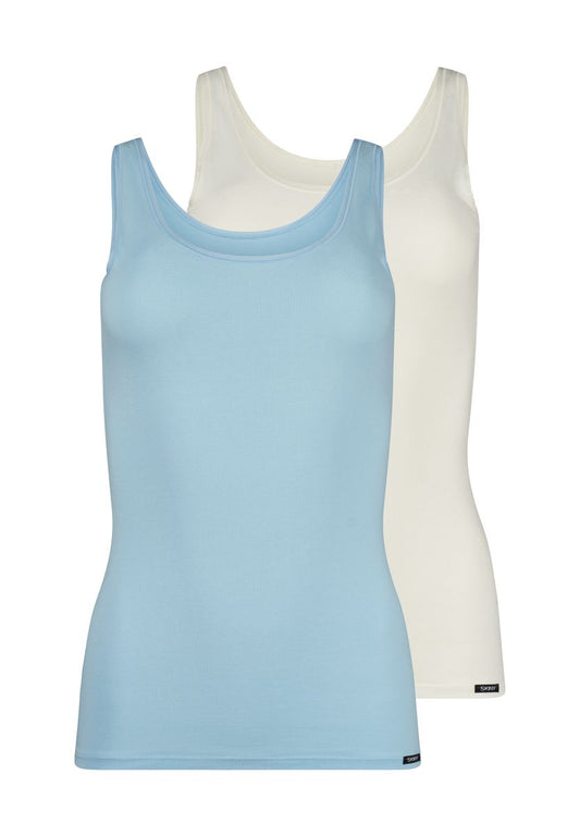 SKINY Damen Tank Top DP Cotton Advantage