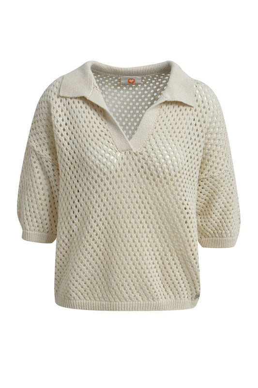 Pullover Knit With Collar