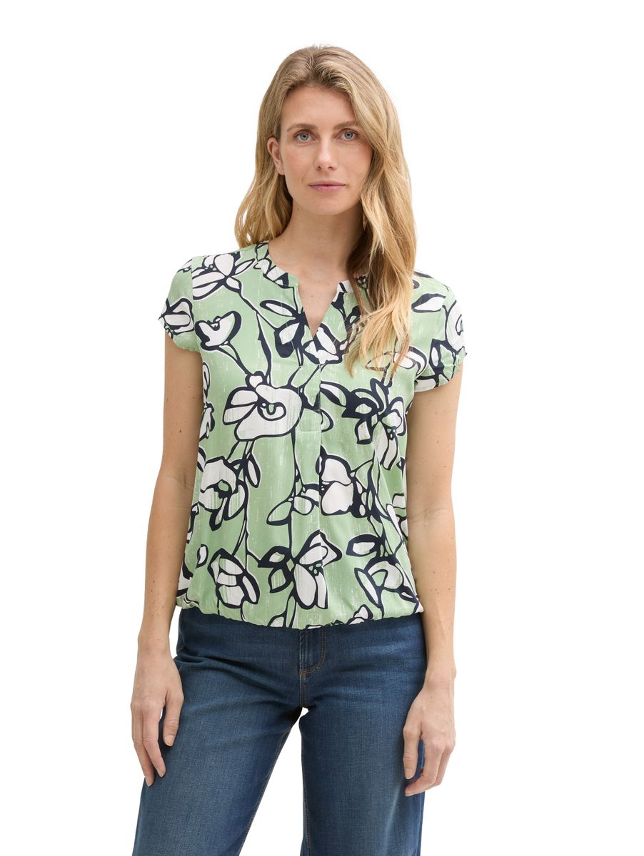 Bluse mit Muster
