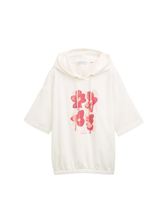 Hoodie Sweatshirt mit Print