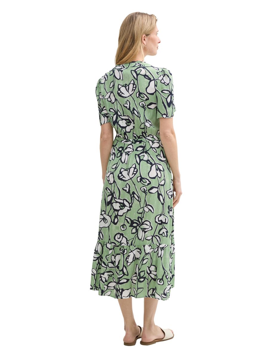 Maxi-Kleid mit Muster
