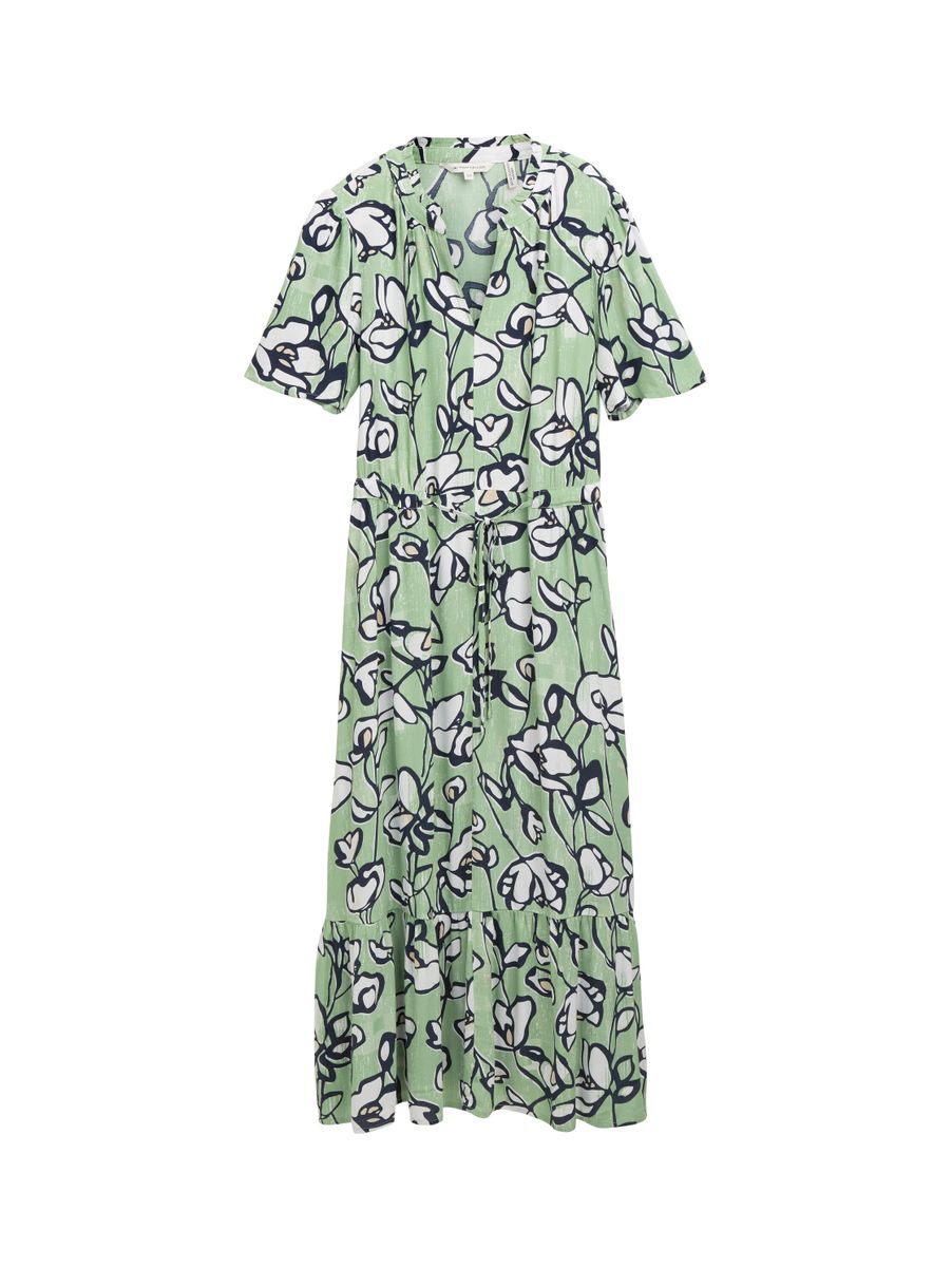 Maxi-Kleid mit Muster