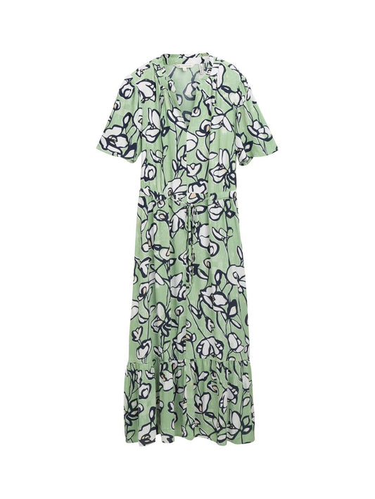 Maxi-Kleid mit Muster