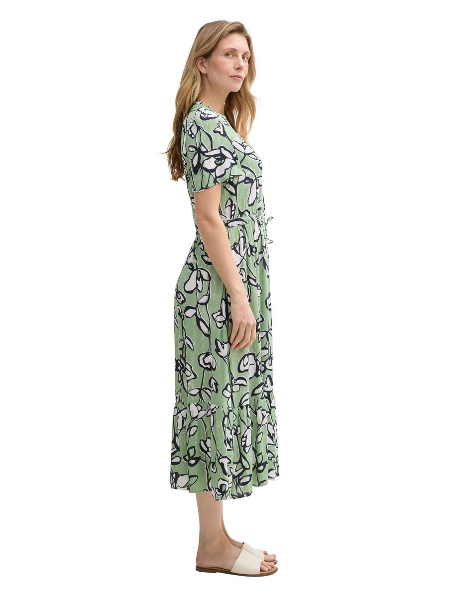 Maxi-Kleid mit Muster