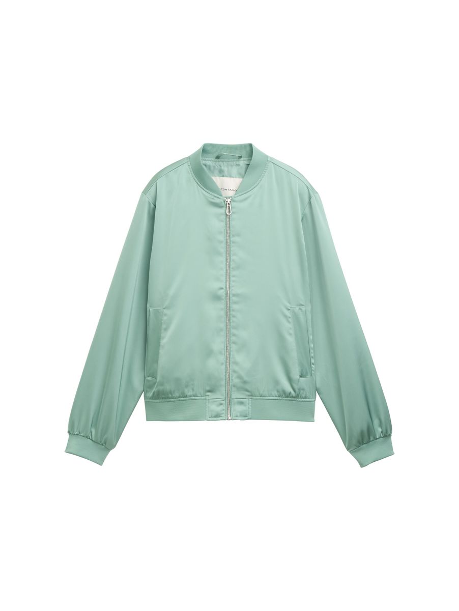 Bomberjacke mit Satin