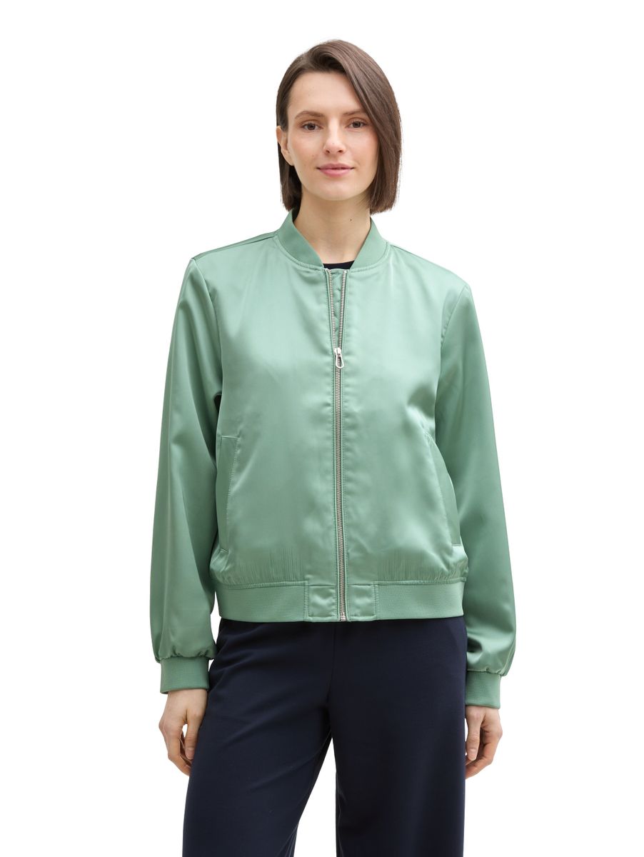 Bomberjacke mit Satin