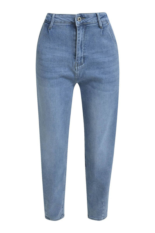 Denim Pants High Waist