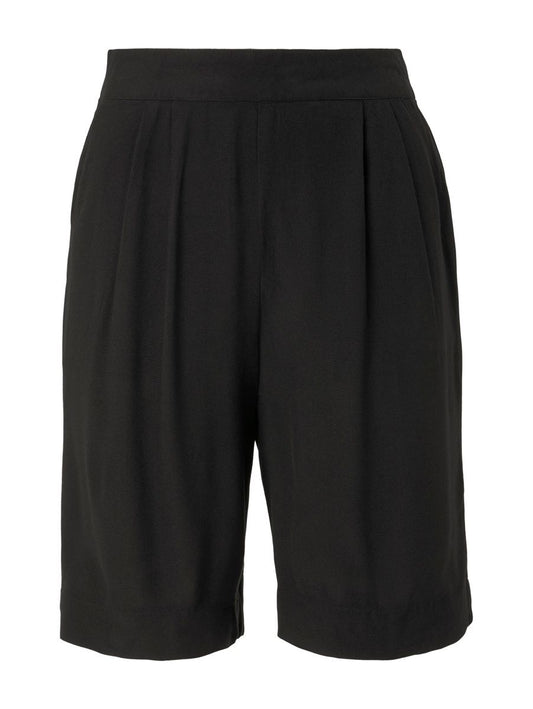 Loose Fit Bermuda Shorts mit elastischem Bund