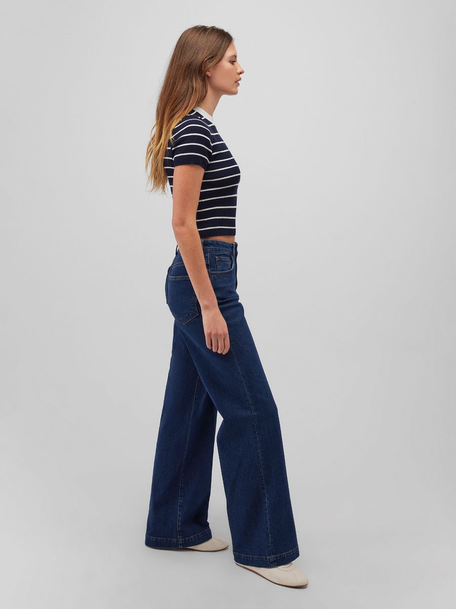 SHORT SLEEVE SWEATER