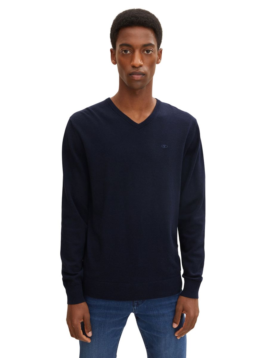 Basic Strickpullover