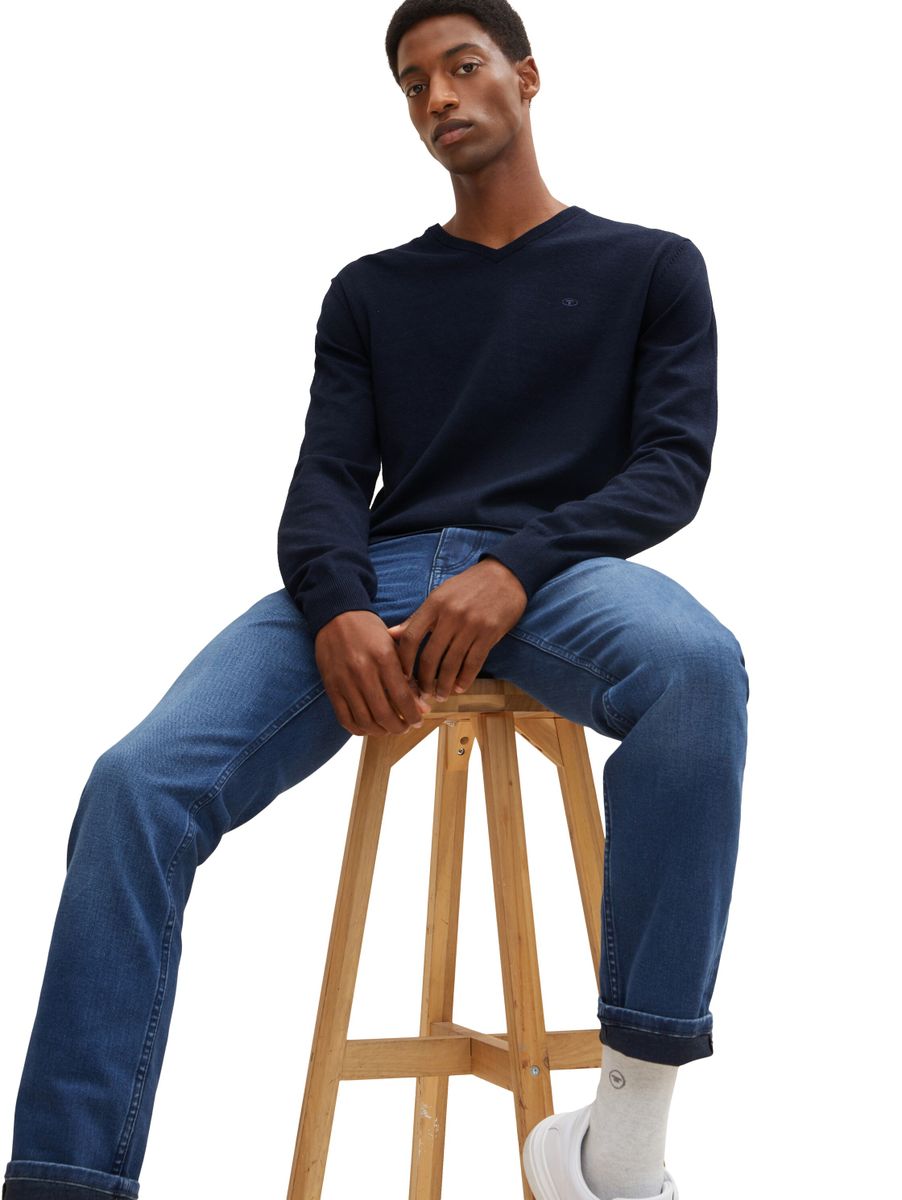 Basic Strickpullover