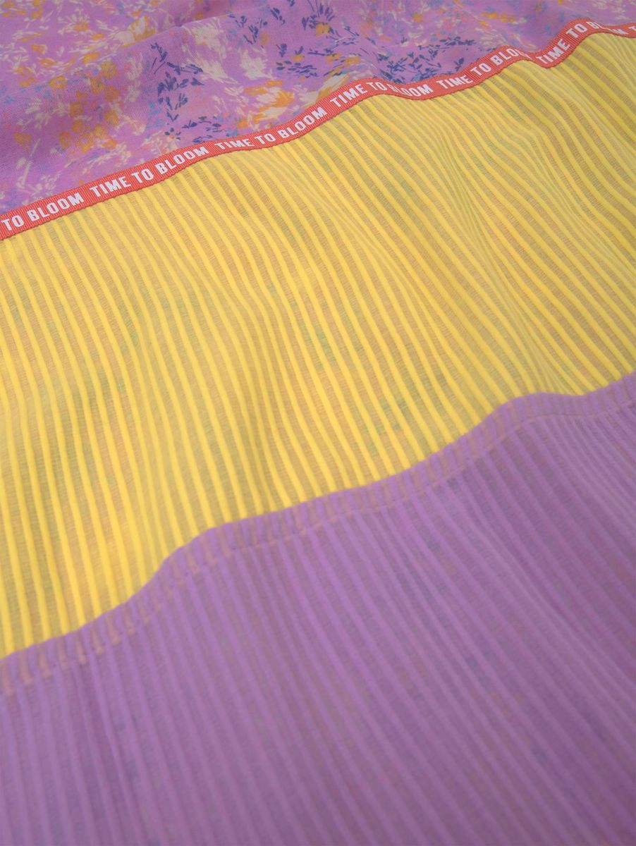 gemusterter Schlauchschal