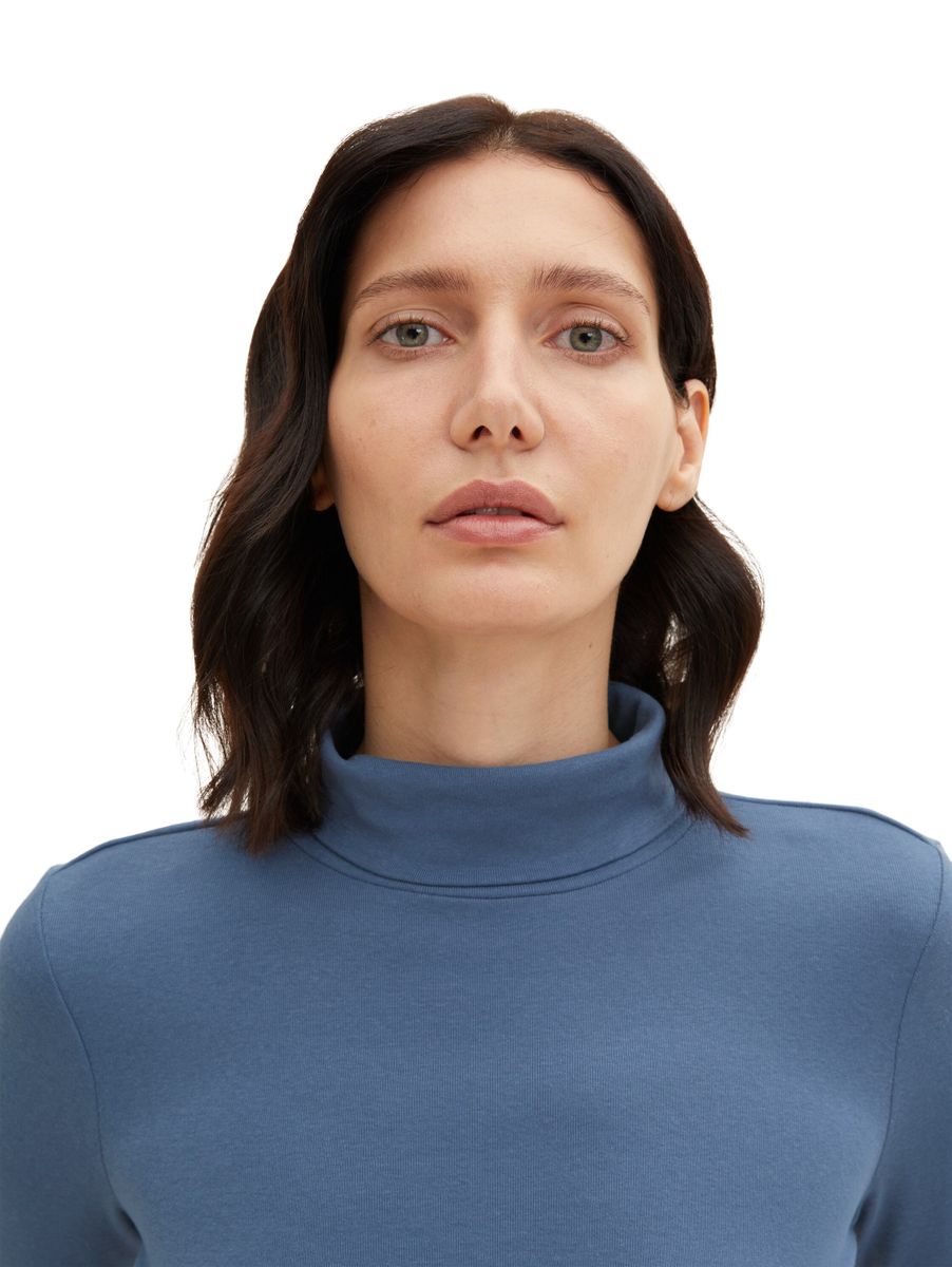 Basic Rollkragenshirt