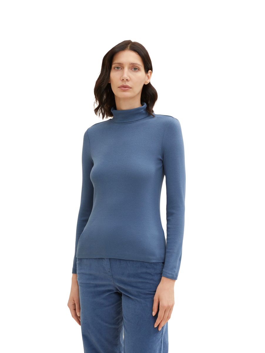 Basic Rollkragenshirt