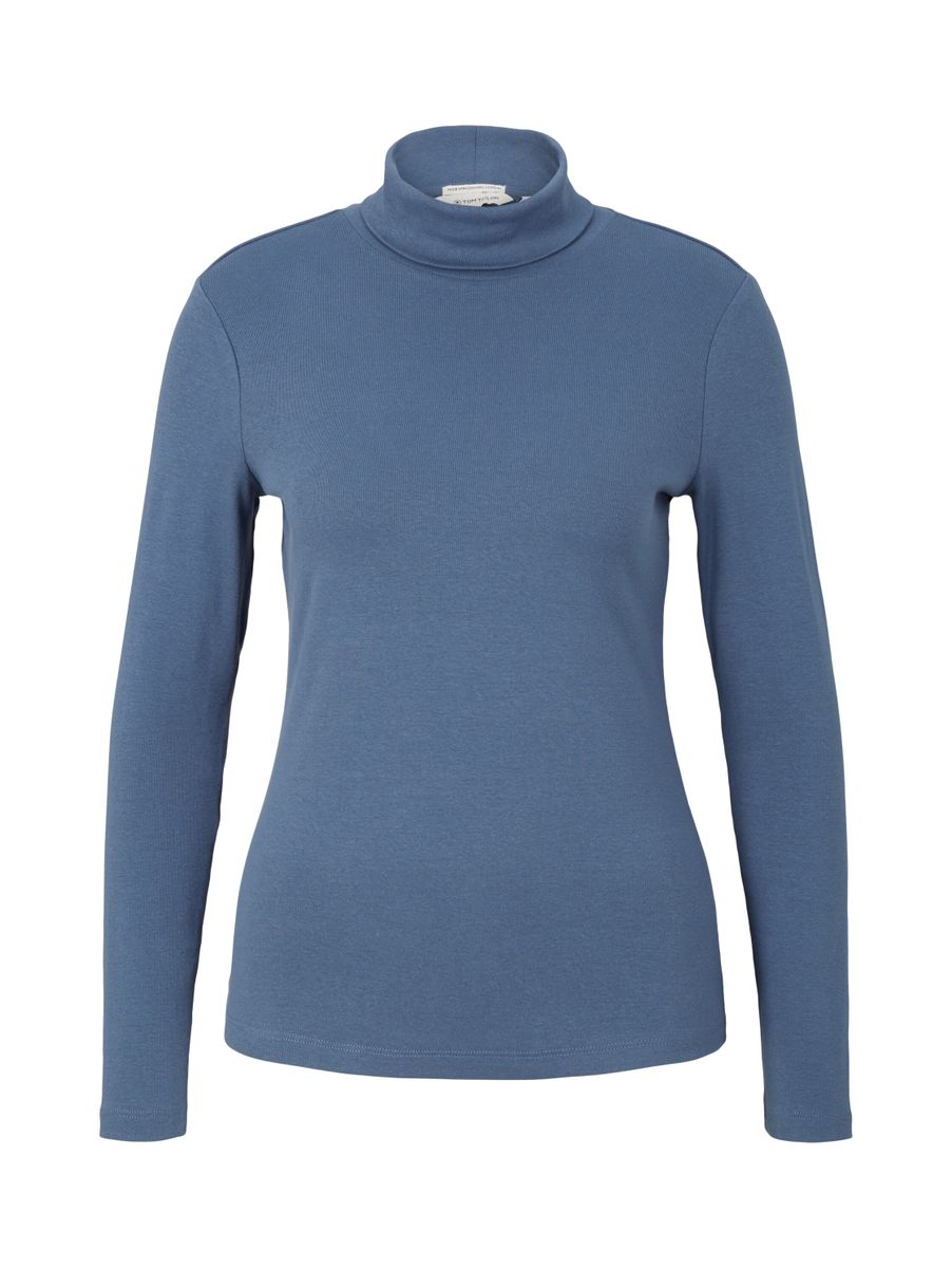 Basic Rollkragenshirt