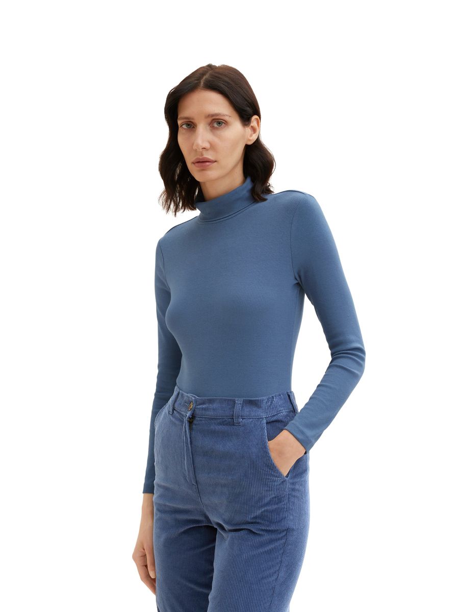 Basic Rollkragenshirt