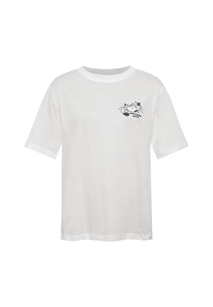 CAT CHILLING TEE