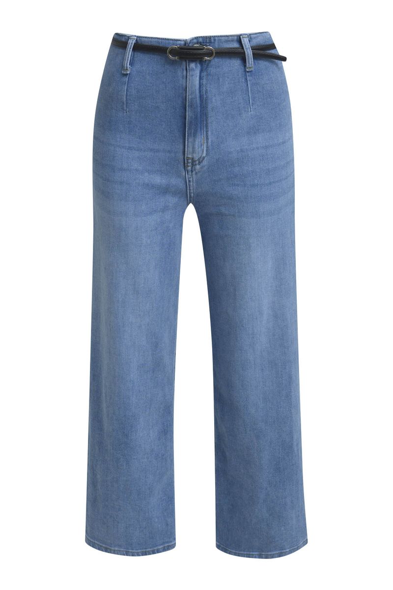 Denim Pants Culottes
