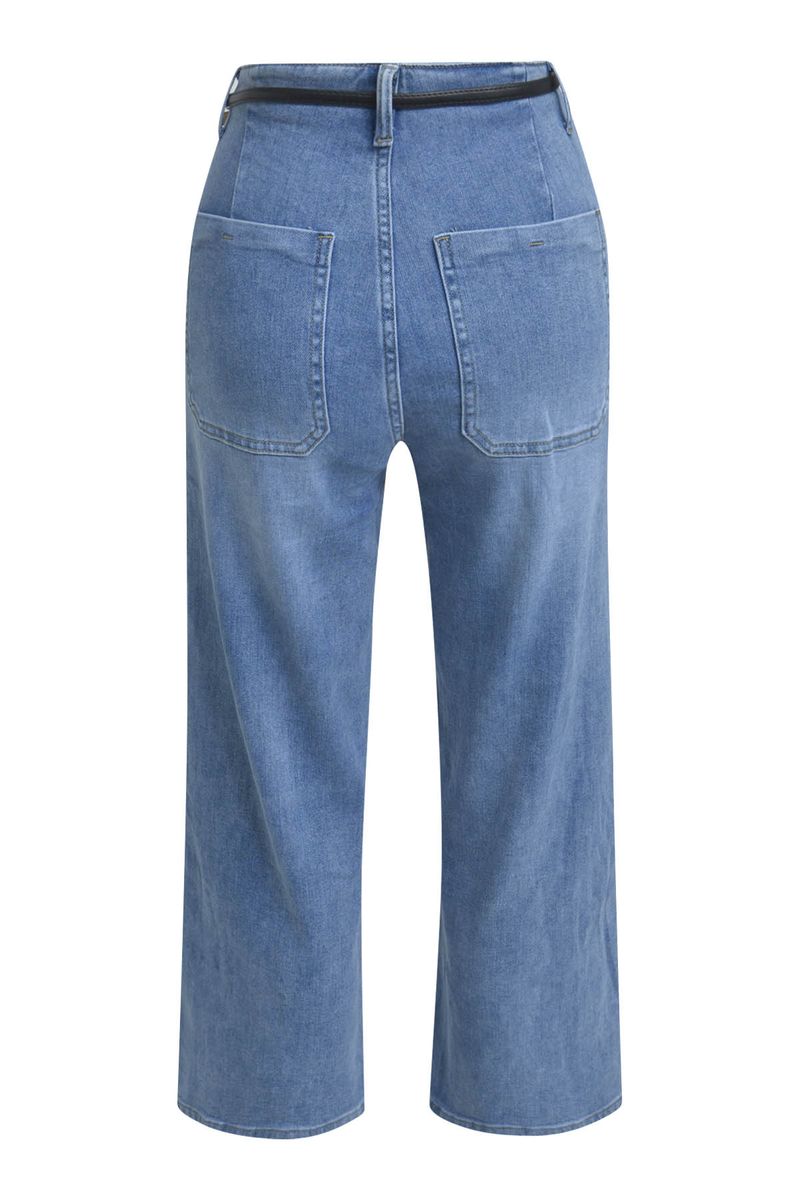 Denim Pants Culottes
