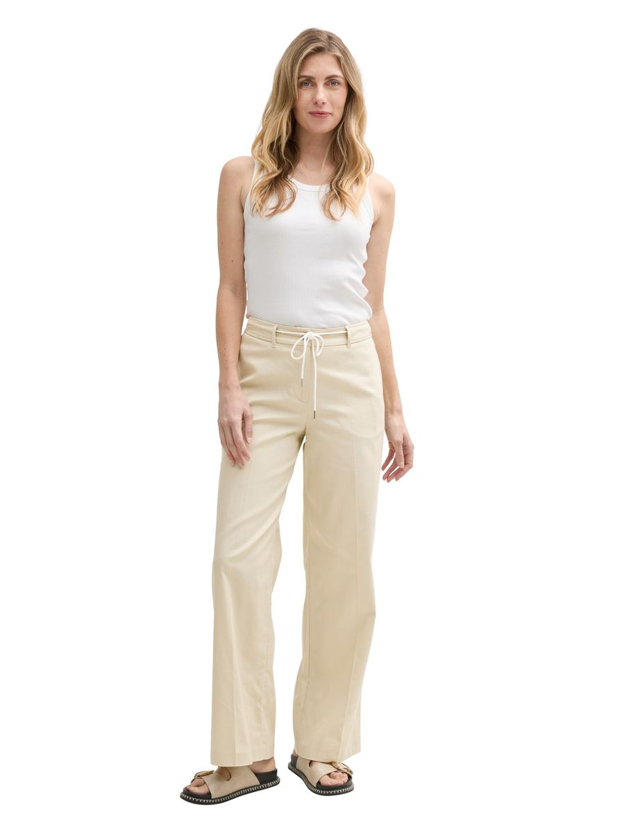 TTLEA Wide Leg Hose mit Kordelzug