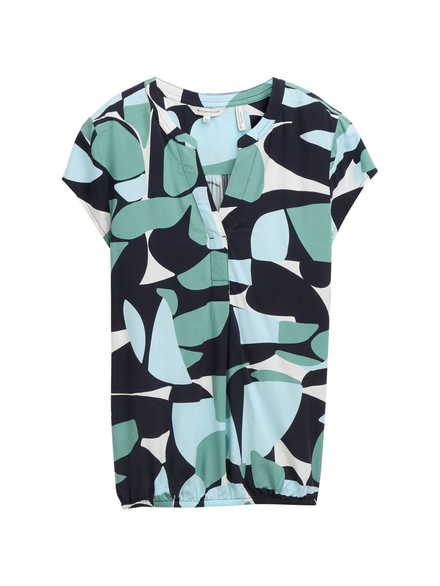 Bluse mit Muster