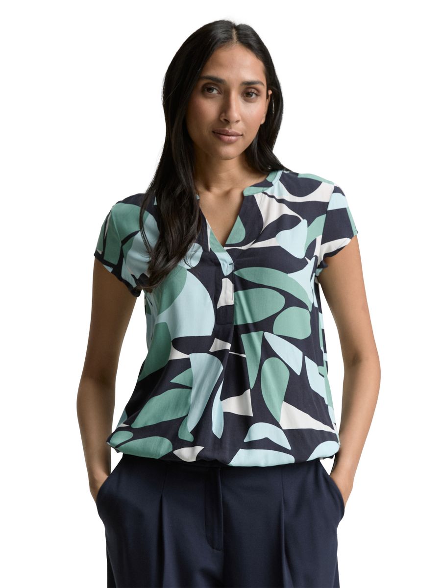 Bluse mit Muster