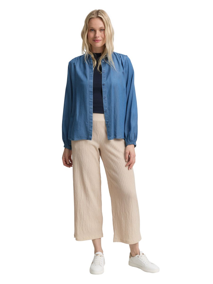 Crinkle Culotte Hose