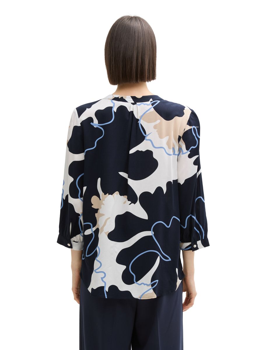 Bluse mit Muster