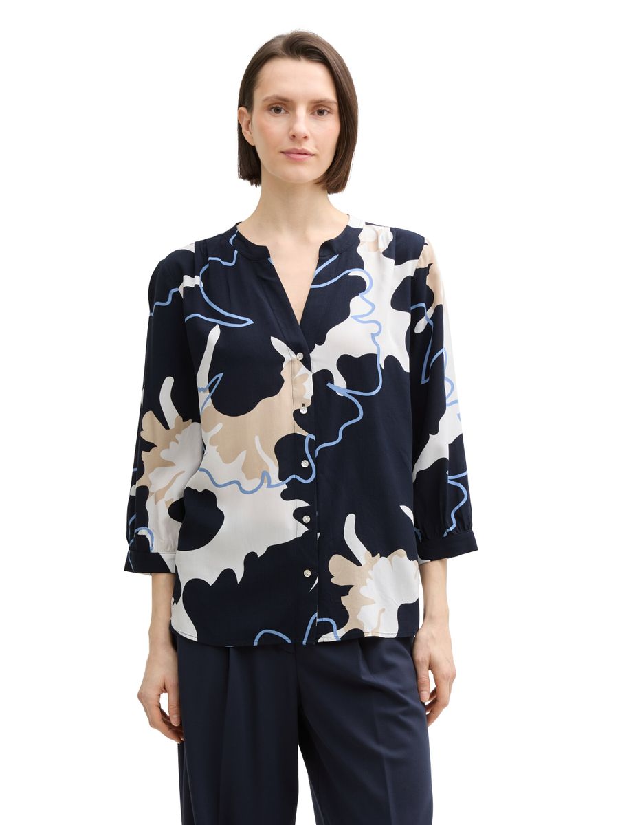 Bluse mit Muster