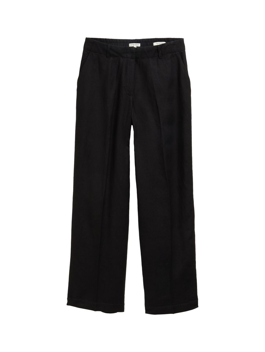 TTLEA Wide Leg Hose mit Leinenanteil
