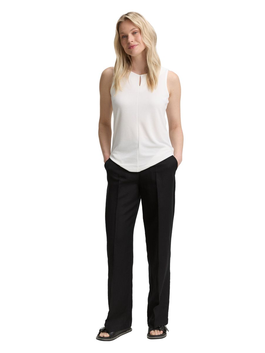 TTLEA Wide Leg Hose mit Leinenanteil