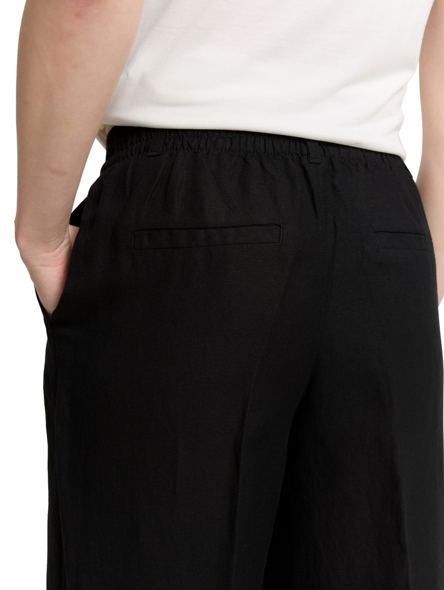 TTLEA Wide Leg Hose mit Leinenanteil