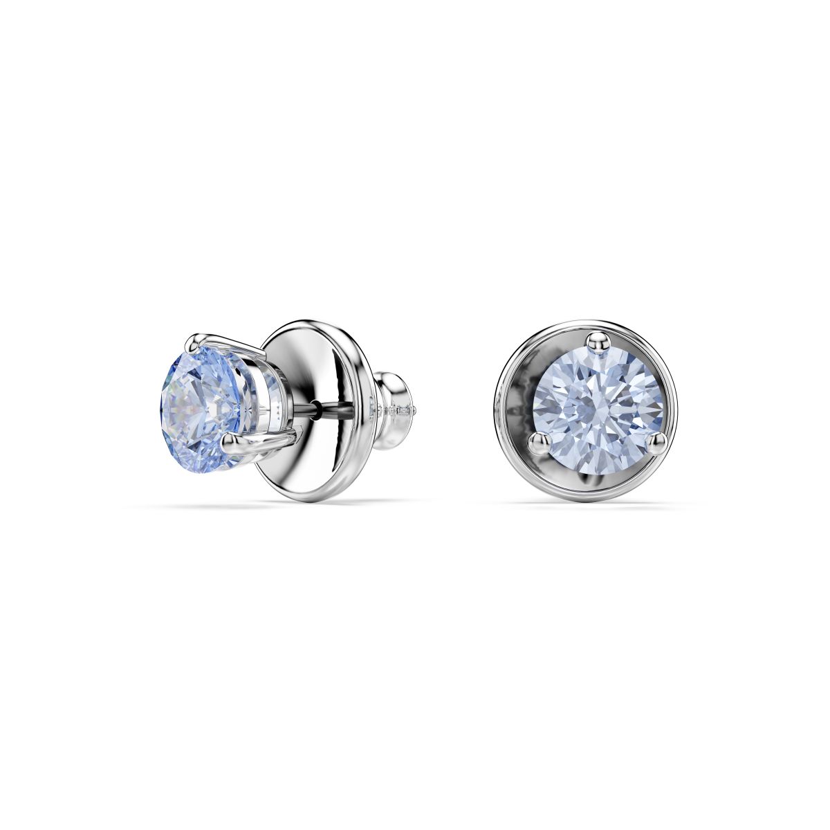 Solitaire stud earrings