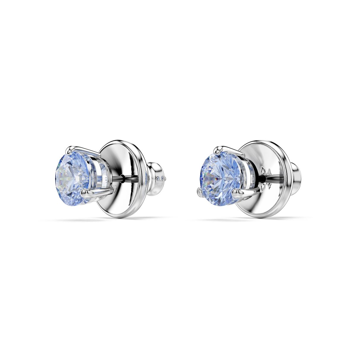 Solitaire stud earrings