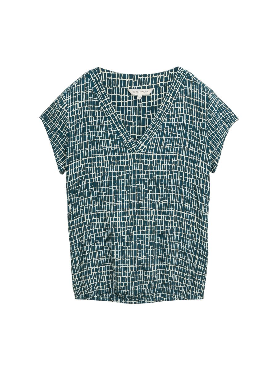Bluse mit Muster