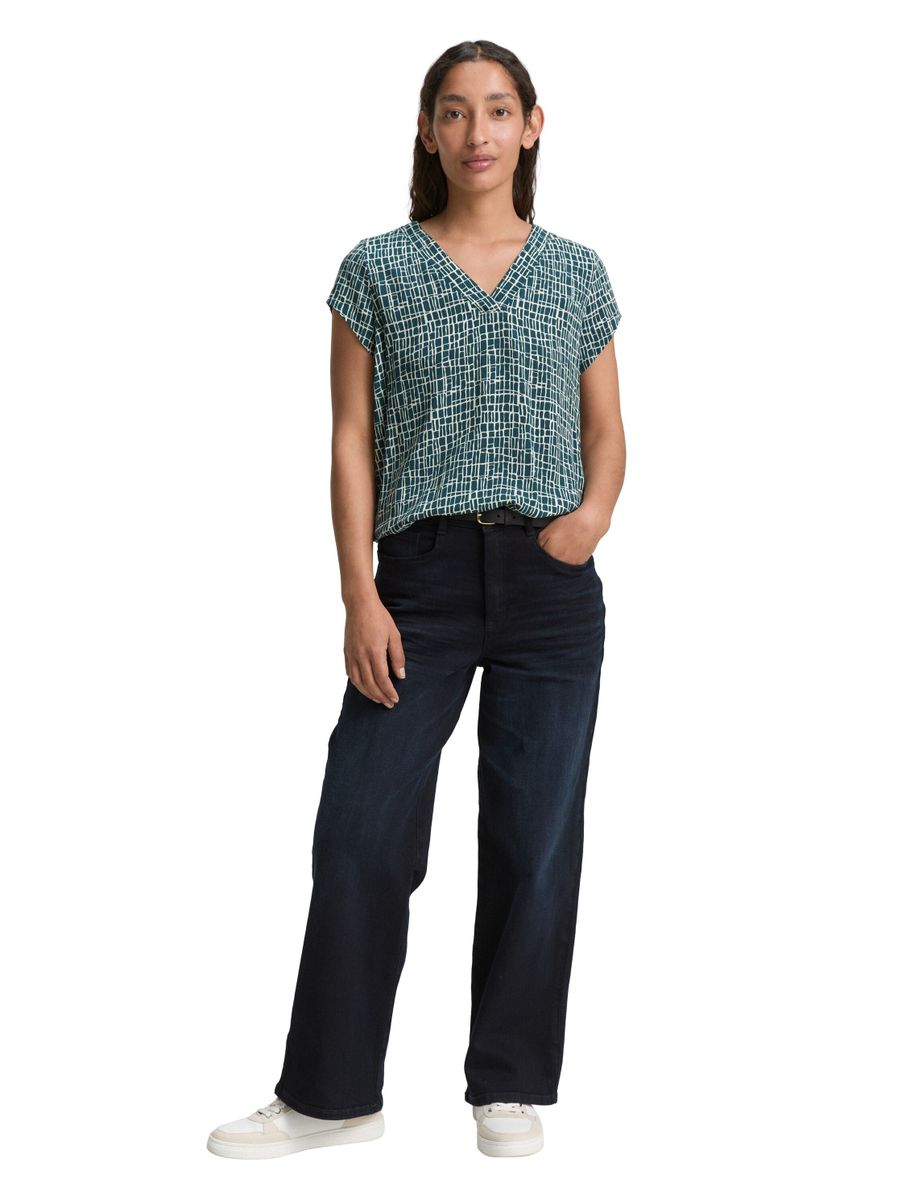 Bluse mit Muster