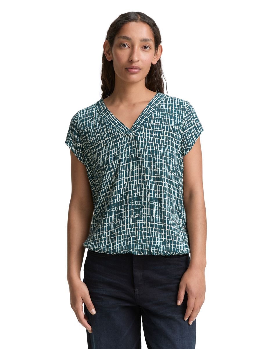 Bluse mit Muster
