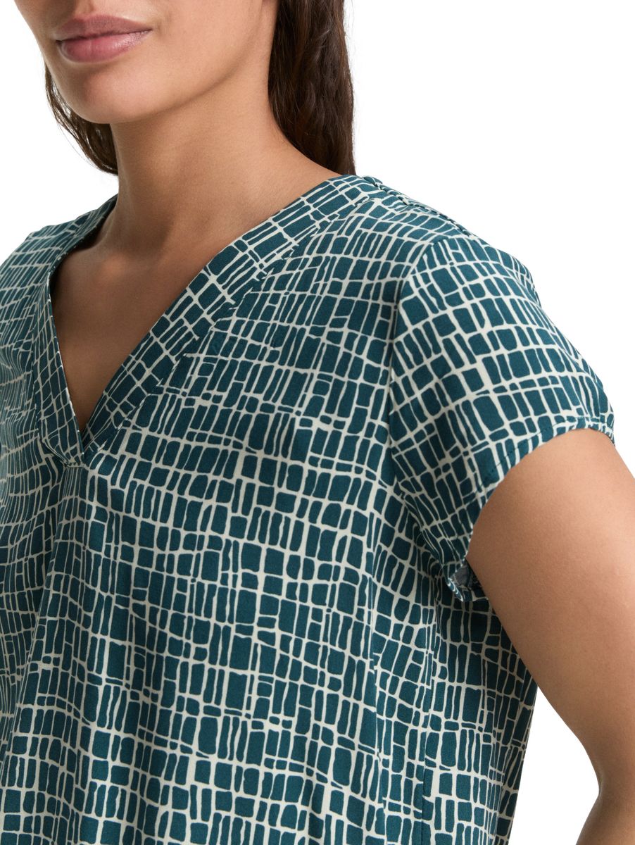Bluse mit Muster