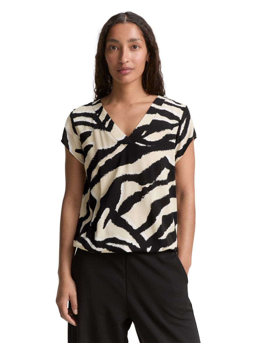 Bluse mit Muster