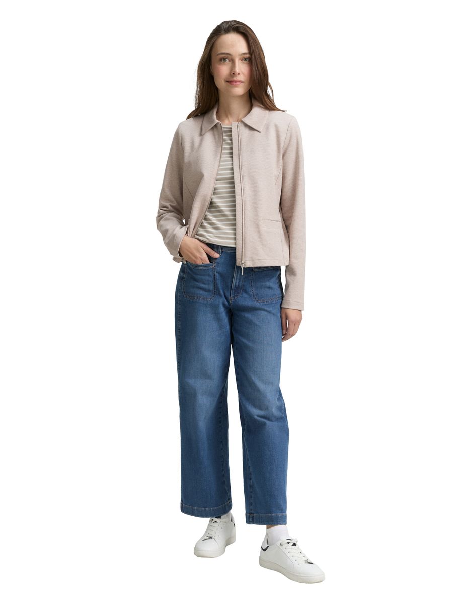 Regular Fit Jacke mit Reißverschluss