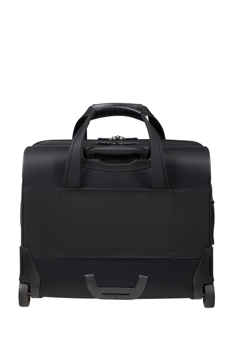 ROLLING TOTE 17.3" EXP BLACK