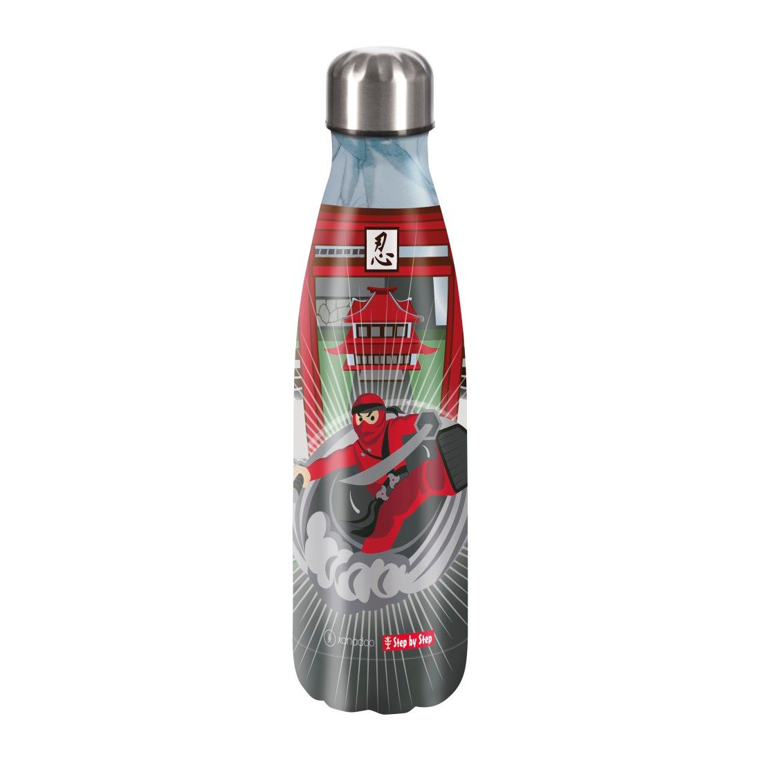 Isolierte Edelstahl-Trinkflasche "Nin